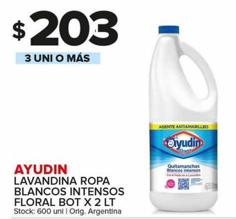 Carrefour Maxi Lavandina ayudin oferta