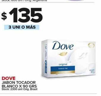Carrefour Maxi Jabón de tocador dove oferta