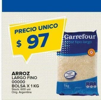 Carrefour Maxi Arroz largo fino 00000 oferta