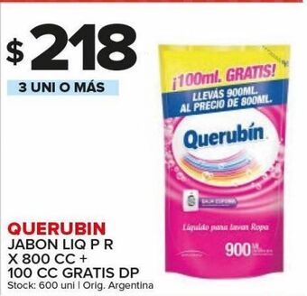 Carrefour Maxi Jabón querubin oferta
