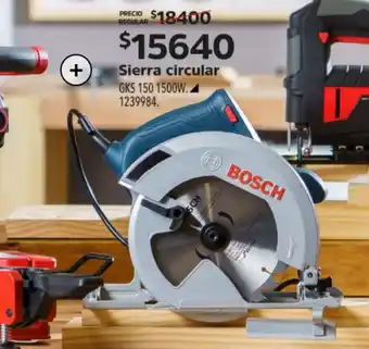 Easy Bosch Sierra Circular GKS 150 1500W oferta