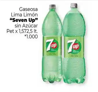 La Anonima Seven Up Gaseosa Lima Limón sin Azúcar Pet x 1,572,5lt. oferta