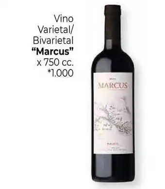 La Anonima Marcus Vino Varietal/Bivarietal x 750cc oferta