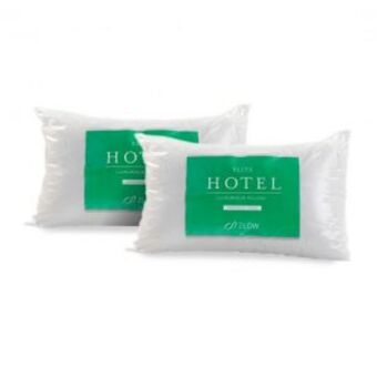 Sommier Center Promo 2x1 almohadas (70x40) zlow elite hotel essential fiber oferta