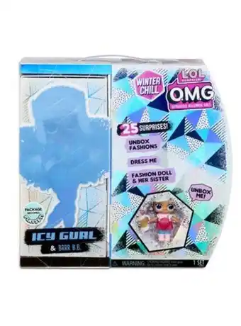 El Mundo del Juguete Muñeca lol surprise omg winter chill icy gurl y brrr b.b. original oferta