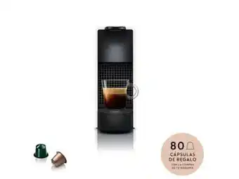 DRicco Cafetera nespresso essenza mini c black 0.6l 19bares oferta