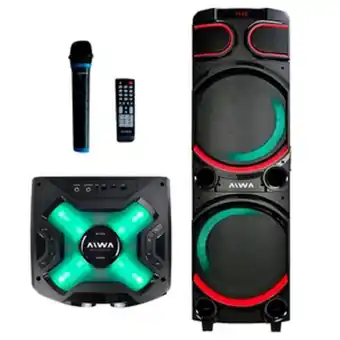 Musimundo Parlante potenciado aiwa aw-t2010 oferta
