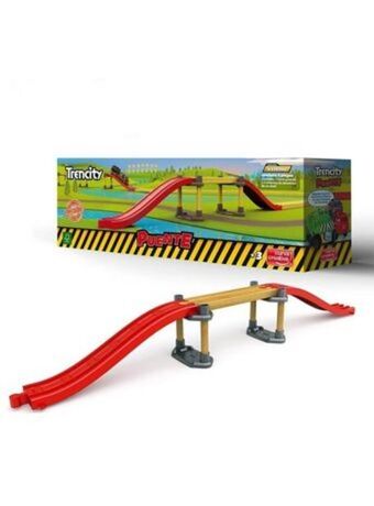 El Mundo del Juguete Trencity puente 5 piezas 55 cm madera y plástico oferta