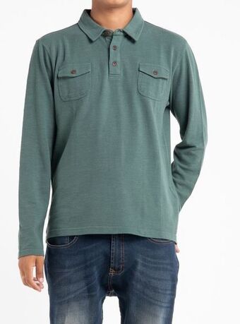 Legacy Polo pique flame m/l mark oferta