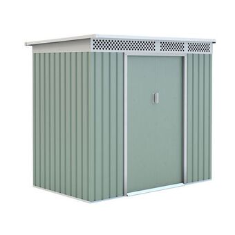 Prestigio Home caseta de acero para jardín burton a oferta