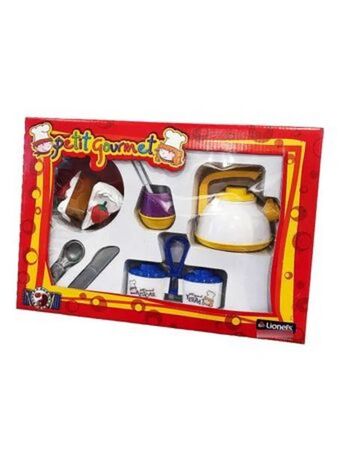 El Mundo del Juguete Juego de mate para niños pava base amarilla incluye torta oferta