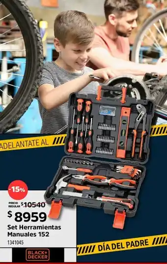 Easy Set Herramientas Manuales 152 1341045 oferta