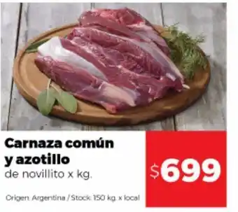 Disco Carnaza común y azotillo x kg oferta