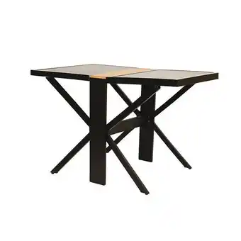 Coto Mesa aluminio plegable home studio 112 cm negro oferta