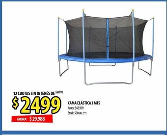 Punto Mayorista Cama elástica 3 mts oferta