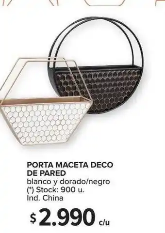 Carrefour Porta Maceta Deco De Pare oferta