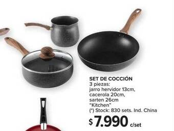 Carrefour Set De Cocción oferta