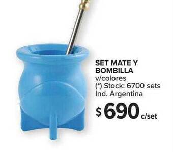 Carrefour Set Mate Y Bombilla oferta