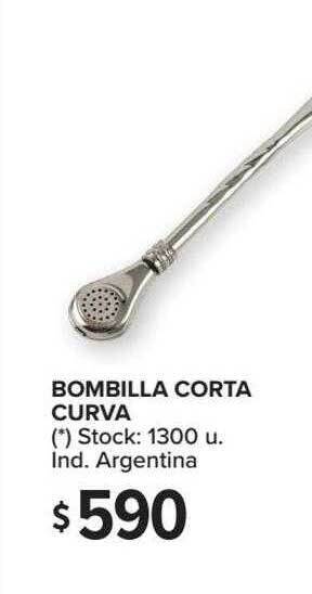Carrefour Bombilla Corta Curva oferta