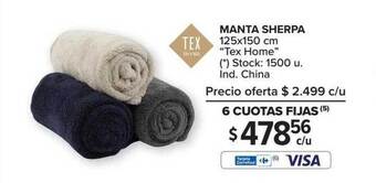 Carrefour Manta Sherpa oferta