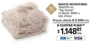 Carrefour Manta Microfibra oferta