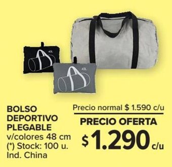 Carrefour Bolso Deportivo Plegable oferta