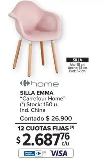 Carrefour Carrefour Home Silla Emma oferta