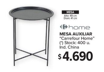 Carrefour Carrefour Home Mesa Auxiliar oferta