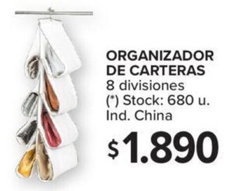 Carrefour Organizador De Carteras 8 Divisiones oferta