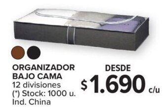 Carrefour Organizador Bajo Cama 12 Divisiones oferta