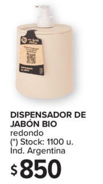 Carrefour Dispensador De Jabón Bio Redondo oferta