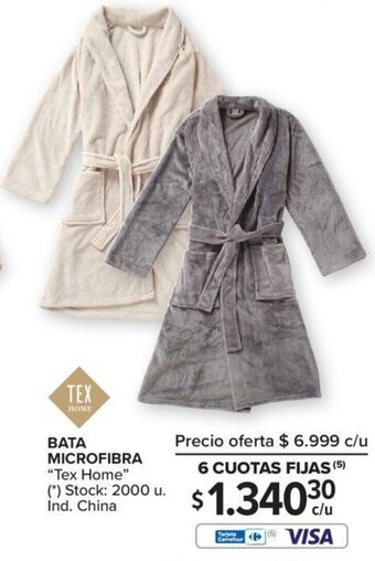 Carrefour Tex Home Bata Microfibra oferta