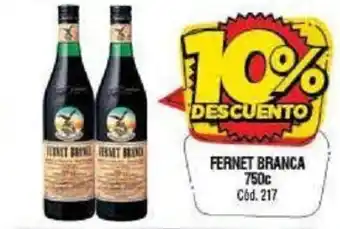 Supermercados Yaguar Fernet Branca 750 c oferta