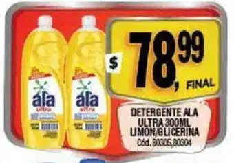 Supermercados Yaguar ala Detergente Ultra Limon/Glicerina 300 ml oferta