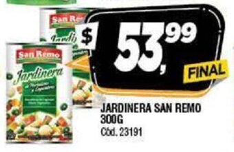 Supermercados Yaguar San Remo Jardinera 300 g oferta
