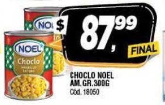 Supermercados Yaguar Noel Choclo Am.Gr.300 g oferta