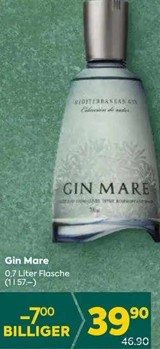 Billa Gin Mare 0,7 Liter Angebot