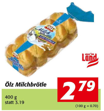 Nah&Frisch Ölz Milchbrötle 400 g Angebot