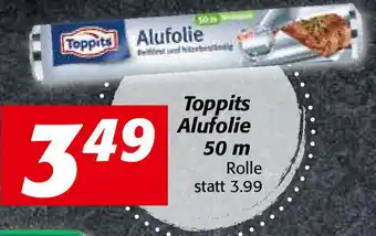 Nah&Frisch Toppits Alufolie 50 m Rolle Angebot