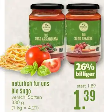 Nah&Frisch Natürlich Für Uns Bio Sugo 330g Angebot