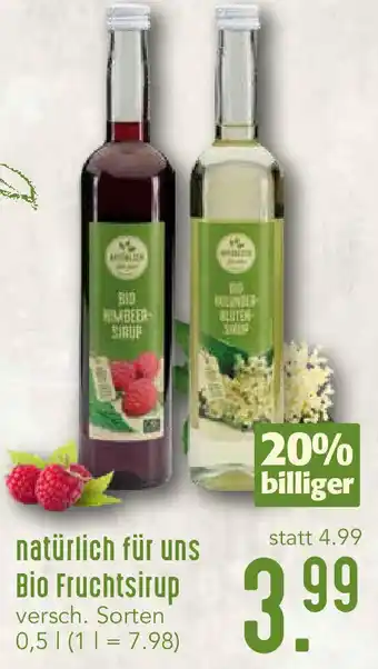 Nah&Frisch Natürlich Für Uns Bio Fruchtsirup Angebot