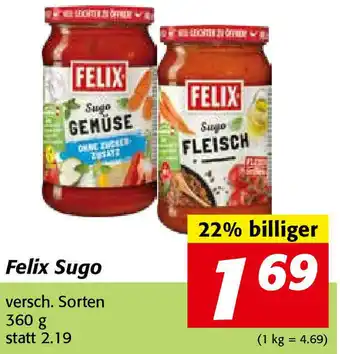 Nah&Frisch Felix Sugo 360 g Angebot