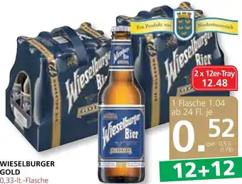 SPAR Gourmet Wieselburger Gold 0,33 lt. Angebot