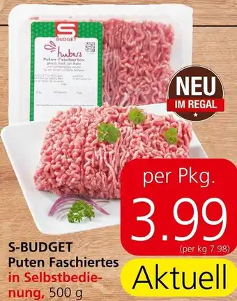Eurospar Puten Faschiertes 500 g Angebot
