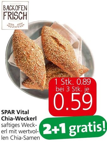 Eurospar Spar Vital Chia-Weckerl Angebot