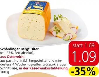 Eurospar Schärdinger Bergtilsiter 100 g Angebot