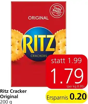 Eurospar Ritz Crackers Original 200 g Angebot