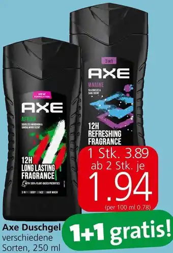 Eurospar Axe Duschgel 250 ml Angebot