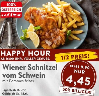 Interspar Wiener Schnitzel vom Schwein Angebot