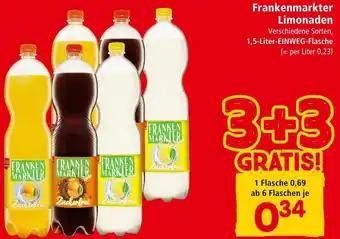Interspar Frankenmarkter Limonaden 1,5 Liter Angebot